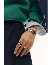 By Anthropologie - Mod Metal Stacking Ring - Lyst