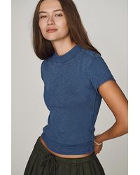 Pilcro - Cyris Cotton Modal Turtleneck T-Shirt - Lyst
