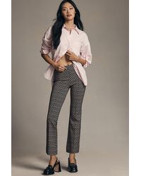 Maeve - The Margot Kick-flare Cropped Trousers - Lyst
