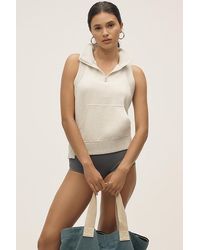 Daily Practice - Sleeveless Half-Zip Sweatshirt - Lyst