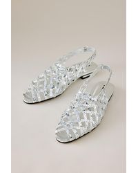 laagam - Lani Sequin Sandals - Lyst