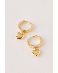 Enamel Copenhagen - Amore Huggie Hoop Earrings - Lyst