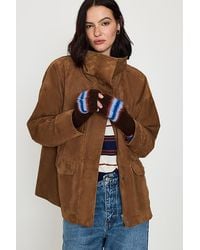 By Anthropologie - Stripe Fingerless Gloves - Lyst
