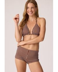 4th & Reckless - Adriana Stripe Bikini Top - Lyst