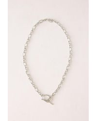 By Anthropologie - Water-Resistant T-Bar Chain Necklace - Lyst