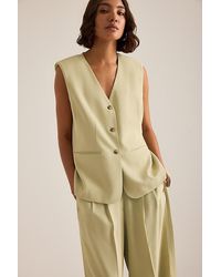 SELECTED - Ellie V-Neck Waistcoat - Lyst