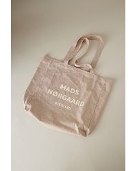 Mads Nørgaard - Cotton Logo Tote Bag - Lyst