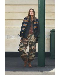 By Anthropologie - Bea Wide-Leg Cargo Pants - Lyst