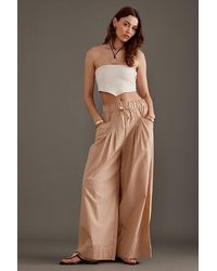 Maeve - Skirty Utility Wide-leg Trousers - Lyst