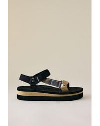 Barbour - Mila Platform Sandals - Lyst