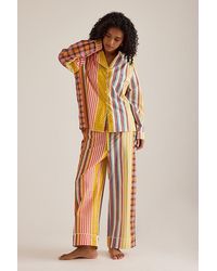 Karen Mabon - Tartan Stripe Long Pyjama Set - Lyst