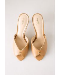 Maeve - Peep Toe Kitten Heels - Lyst