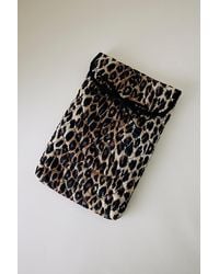 Damson Madder - Leopard Bow Laptop Bag - Lyst