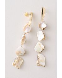 By Anthropologie - Stone Drop Earrings - Lyst
