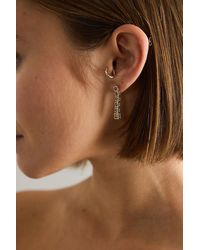 Maeve - Square Glam Drop Earrings - Lyst
