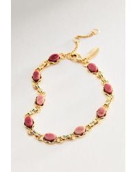By Anthropologie - Colourful Stone Wrap Bracelet - Lyst