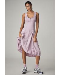 Daily Practice by Anthropologie - Daily Practice Fastpack Bubble-Hem Midi Dress - Lyst