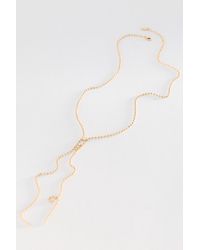 Anthropologie - Ball Chain Y-Neck Necklace - Lyst