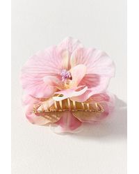 By Anthropologie - Lotus Flower Hair Claw Clip - Lyst