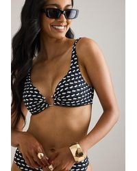 Seafolly - Ring-Front Bikini Top - Lyst