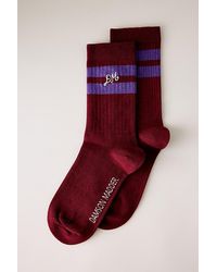 Damson Madder - Sporty Calf Socks - Lyst