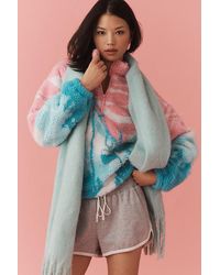 Beach Riot - Leona Slopes Sherpa Quarter-Zip Pullover - Lyst