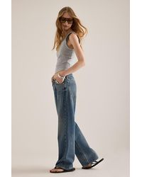 Rag & Bone - Saige Relaxed Straight-Leg Jeans - Lyst