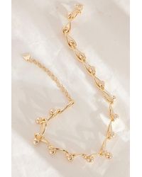 Anthropologie - Gold-plated Chunky Ball Chain Necklace - Lyst
