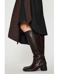 Vagabond Shoemakers - Vagabond Livia Tall Leather Scrunch Boots - Lyst