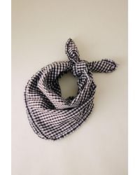 Anthropologie - Gingham Headscarf - Lyst