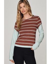 By Anthropologie - Evan Long-Sleeve Top - Lyst
