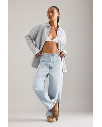 Pistola - Blair High-Rise Seamed Barrel Jeans - Lyst