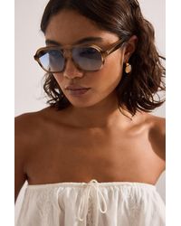 By Anthropologie - Classic Aviator Sunglasses - Lyst