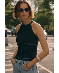 Pilcro - High-Neck Tank Top - Lyst