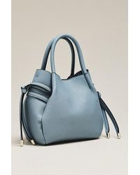 Maeve - Faux-Leather Mini Tulip Satchel - Lyst
