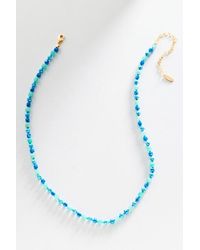 By Anthropologie - Multi-Colour Beaded Collar Necklace - Lyst