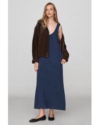 By Anthropologie - Sleeveless Knit Midi Dress - Lyst