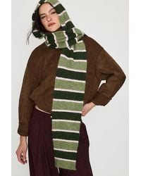 By Anthropologie - Striped Hooded Scarf - Lyst