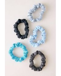 By Anthropologie - Ribbed Hair Ties, Set Of 5 - Lyst