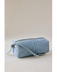 By Anthropologie - Suede Barrel Bag - Lyst