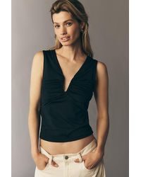 By Anthropologie - Plunge U-Wire Tank Top - Lyst