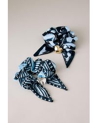Anthropologie - Scarf Hair Scrunchie - Lyst