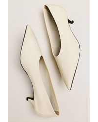 By Anthropologie - Pointed-Toe Kitten-Heel Pumps - Lyst