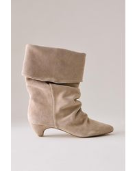 Silent D - Heev Folded Ruched Boots - Lyst