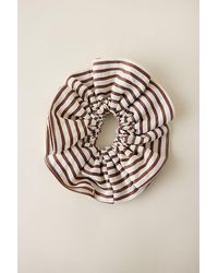 Anthropologie - Oversized Stripe Scrunchie - Lyst