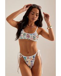 Cleonie Swim - Reef Bikini Top - Lyst