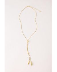 By Anthropologie - Y-Shaped Pendant Necklace - Lyst