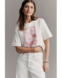 Maeve - The Cory Short-Sleeve Boxy T-Shirt By - Lyst