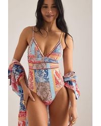 Sea Level - Cross-Back One-Piece Swimsuit - Lyst