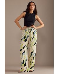 SELECTED - Lilian High-rise Wide-leg Trousers - Lyst